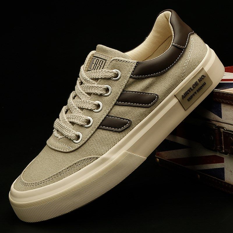 男鞋秋款2024新款布鞋男士韩版潮流休闲鞋百搭潮低帮板鞋男帆布鞋,流行男鞋,单鞋,淘宝优惠券,粉丝福利购,淘宝优惠卷