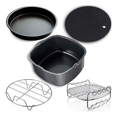 Hot-Air-Fryer-Accessories And All-3.7qt-5.3qt-5.8qt-Set of F
