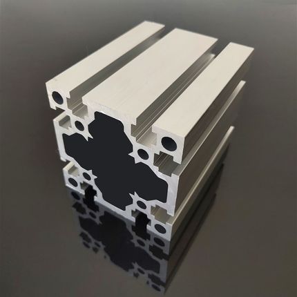 工业国标铝型材8080W重型5.0mm厚度铝合金型材加厚方管80*80