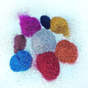 热卖闪粉 金粉 闪光粉画画手工制作材料儿童DIY闪光胶金粉笔银粉