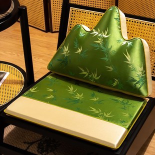 新中式实木椅垫红木沙发坐垫餐椅子太师椅垫子防滑餐桌茶椅垫定制