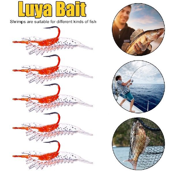 推荐HENGJIA 5pcs Jigging Fishing Lures Lifelike Simulation 6