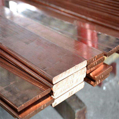 厂家紫铜排扁条高纯度T2紫铜排厚度3.0mm4.0mm规格齐全质量保证可