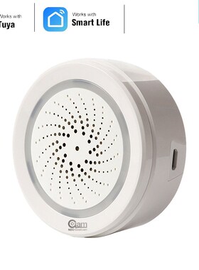 NEO  Temperature Humidity Alarm Sensor Wifi Siren Tuya Compa