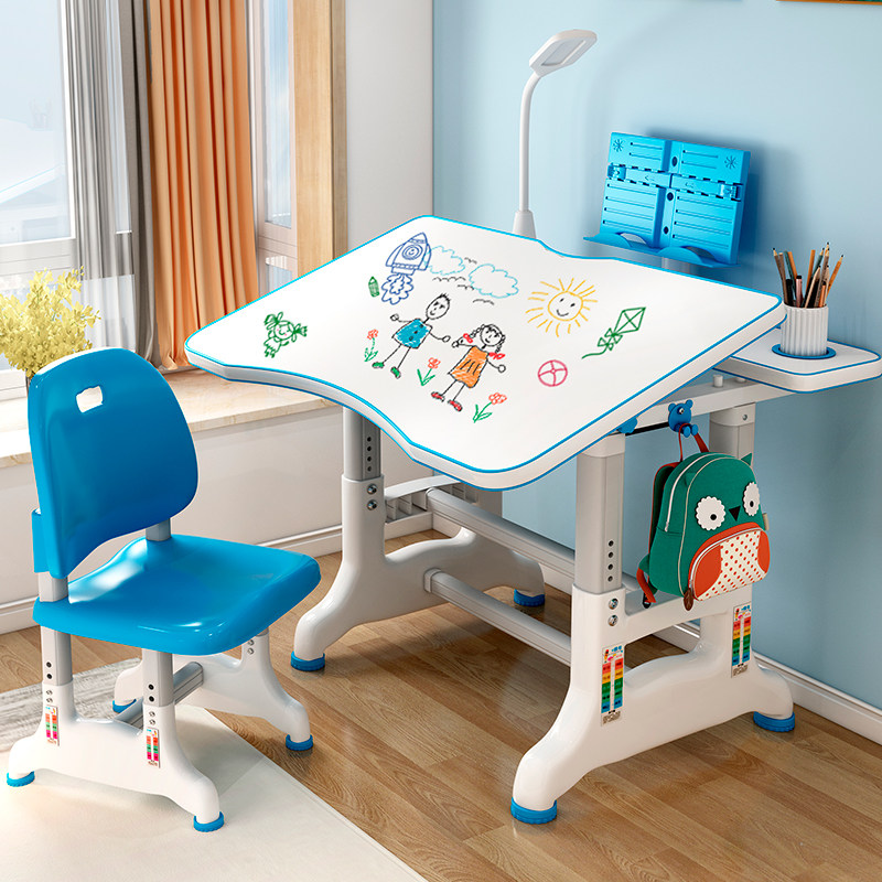 儿童书桌学习桌写字桌小学生家用作业桌小孩课P桌椅可升降桌子套,住宅家具,儿童学习桌,淘宝优惠券,粉丝福利购,淘宝优惠卷
