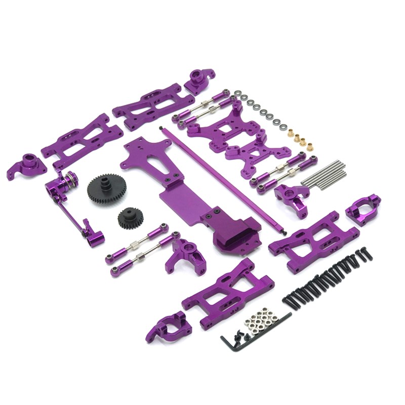 网红24 PC WLtoys 1:14 144001 RC Car Full Upgrade Spare Parts