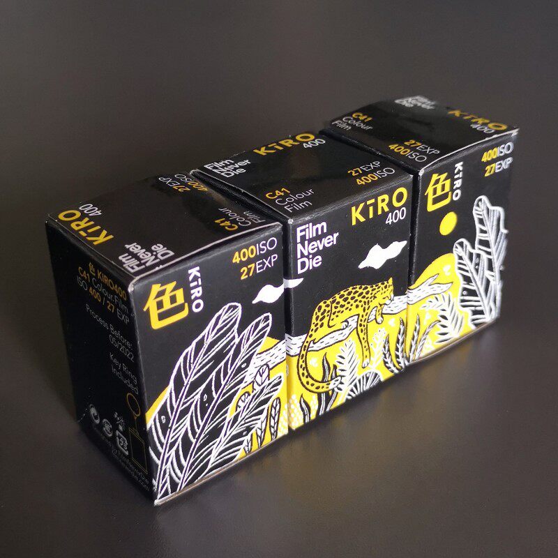 现货澳洲原装 filmneverdie 色iro 400樱花 色kiro 黑豹135 胶卷