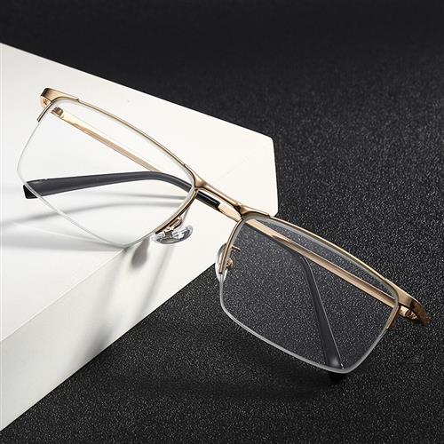 网红HD Glass Reading Glasses Fishing Wire Half-frame Reading ZIPPO/瑞士军刀/眼镜 太阳眼镜 原图主图