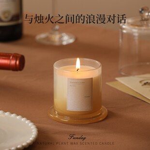 金钟罩香薰蜡烛diy摆件香薰蜡烛杯香氛大豆蜡香薰V腊烛伴手礼