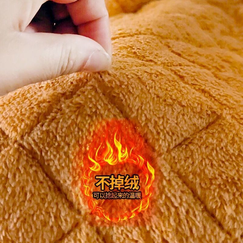 秋冬儿童加c绒加厚罩衣棉袄羽绒服防脏护衣女宝宝男孩子外套家居