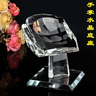 手掌水晶底座玻璃球手托球掌形状捧球底座旋转球底座地球手型底盘