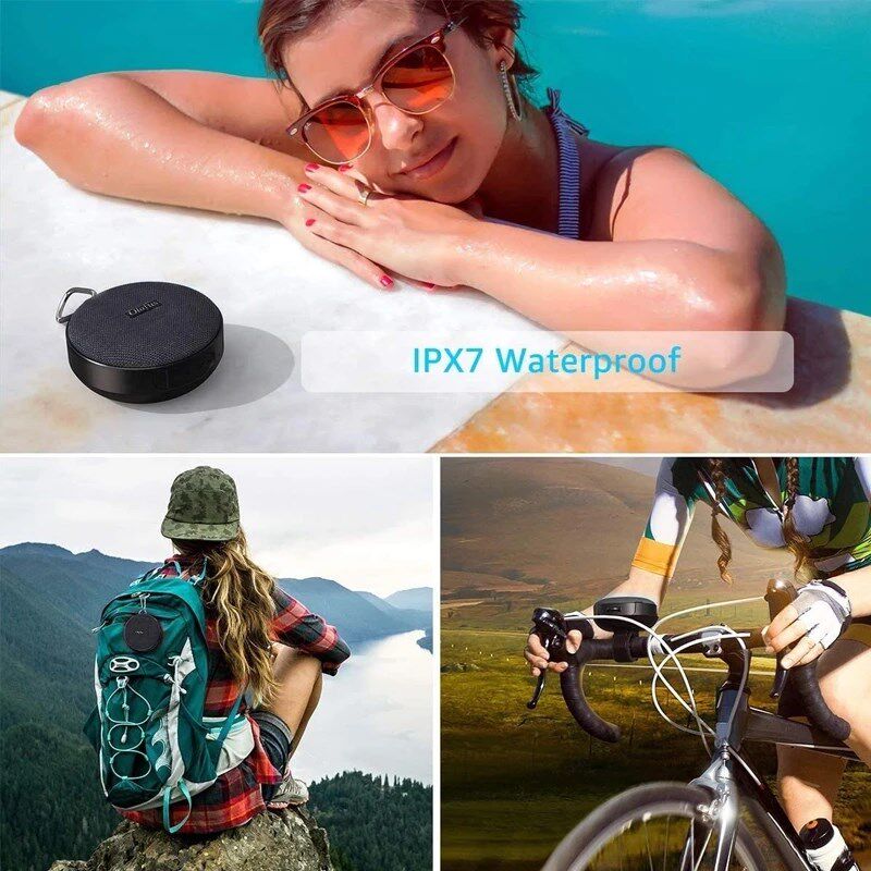 Bluetooth Speaker Subwoofer+Bike Mount 3D Stereo Loudspeaker