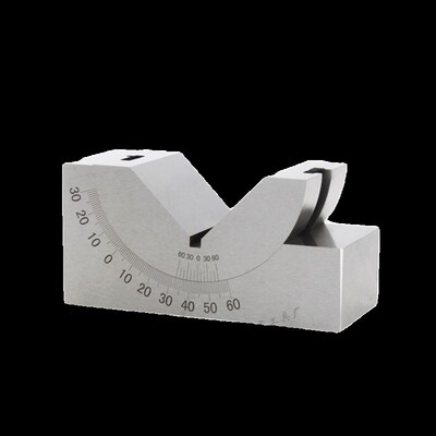 角度规可调式角度斜度工具垫块规尺高精度磨床铣床直角V型角度器