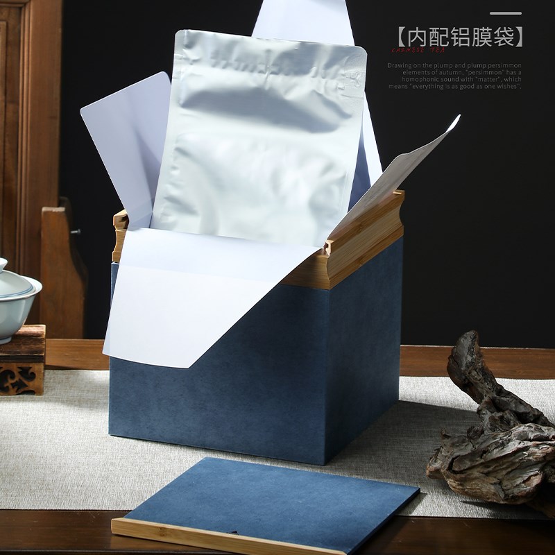 新品冰岛古树普洱茶生茶云南老寨普洱茶散装礼盒福鼎白茶老白茶空