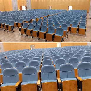 礼堂椅报告厅座椅会议室连排椅剧院椅电影院座椅学校阶梯教室