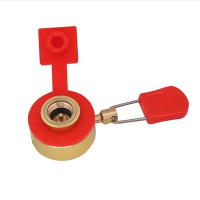 Stove-Adapter Gas-Burner Adjustable-Valve Portable Acessorie