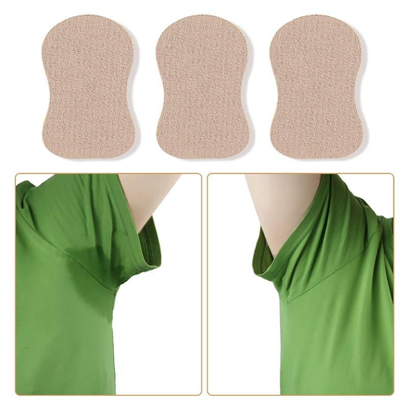 4 Sheets/set Underarm Ftoot Sweat Pads Breathable Armpit Shi