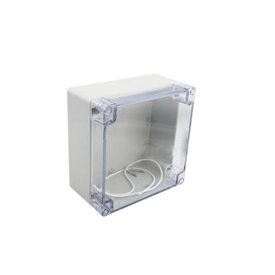 160*160*90lmm 透明防水盒 塑料配电盒 F5-T监控安防电源外壳