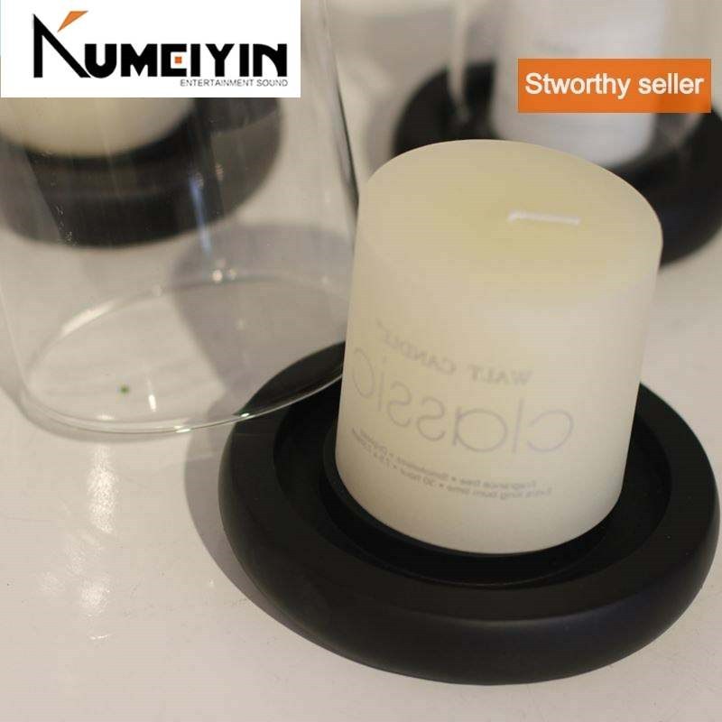 极速European Glass Candle Holder shade windproof glass weddi