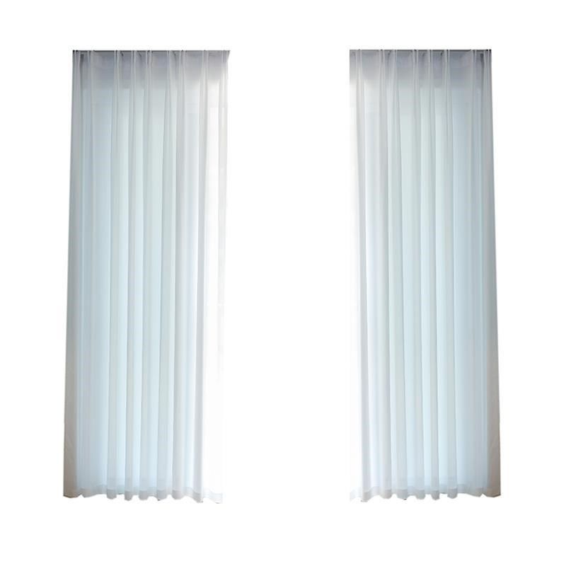 A^白色百叶窗纱白纱简易遮挡隔断帘纱帘窗帘免打孔安装伸缩杆门帘,居家布艺,成品窗帘,淘宝优惠券,粉丝福利购,淘宝优惠卷