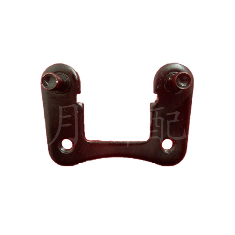 电动车110后碟刹下泵支架转接码固定支Q架板YX0234