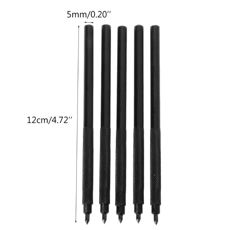 速发推荐5Pcs Carbide Tip Pocket Alloy Scriber Scribe Pen For