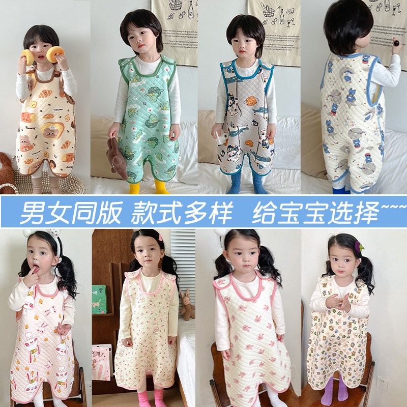 宝宝睡觉护肚子神器防踢被婴儿肚兜春秋儿O童护肚围防着凉肚脐