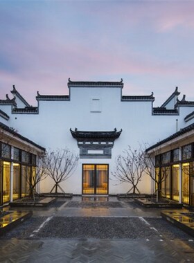 禅意集 安麓悦榕庄安缦q度假村酒店 实景中式案例民宿客栈参考图