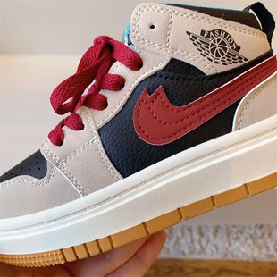 儿童运动鞋春秋新款女童篮球鞋高帮男童板鞋时尚轻便男孩童鞋软底