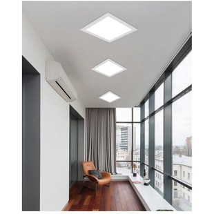 厨房灯老式带卡扣17嵌入式20x20卫生间浴室厕所吸顶灯30x30厨卫灯