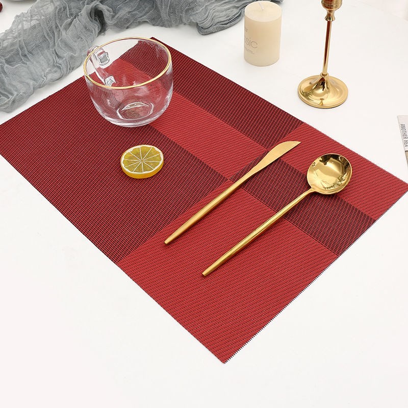 极速Table mat PVC Western-style placemat Q Japanese style he