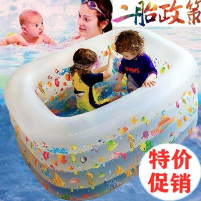 宝宝游泳池保温小孩n婴儿恒温室内超大浴缸加厚儿童充气游泳池家