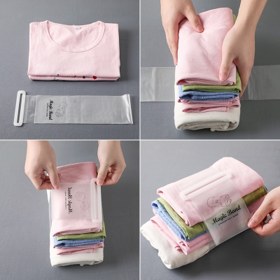 推荐Self Adhesive Clothes Fold Organize Clothes Storage Roll