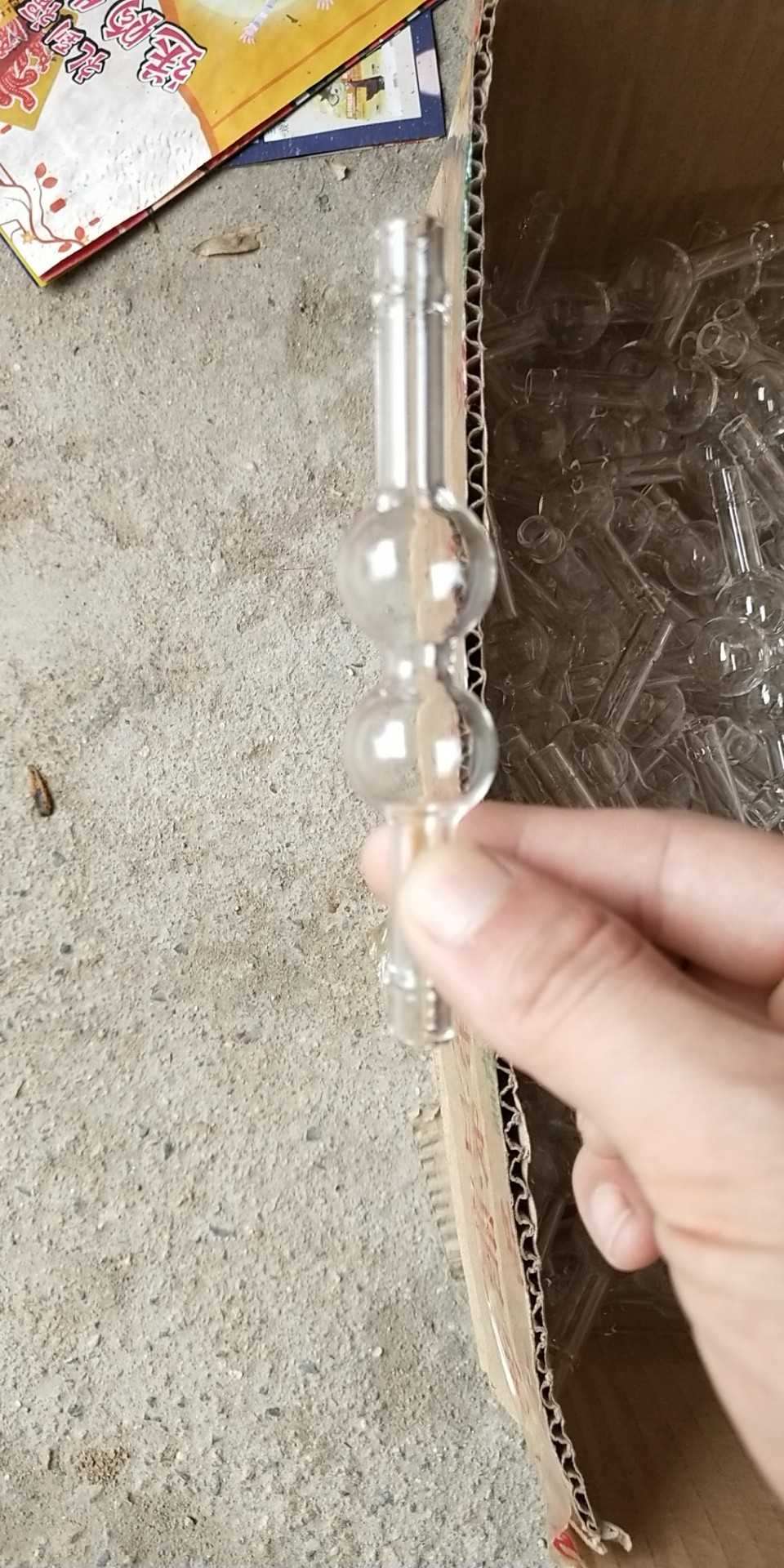 玻璃双球管直径25mm可定做