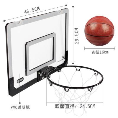 网红室内篮球框贴墙篮球架可扣篮家用壁挂式 免打孔青少年训练投篮