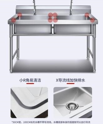 极速Hot sale csommercial stainless steel sink washing basin