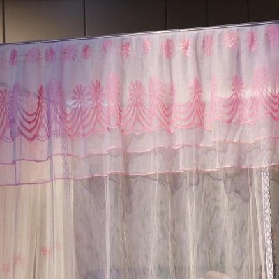 落地帐子12米支架2 蚊帐单开门18m床家用15单人床加厚加密老式