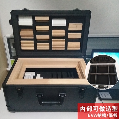 金拉杆箱定做航空箱带箱工具带器锁子Q大号仪轮子手提箱