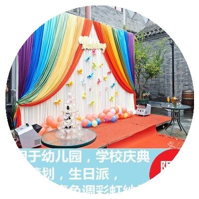 网红幼儿园表演区小舞台材料表演区小舞台背景布口才教室礼堂舞台