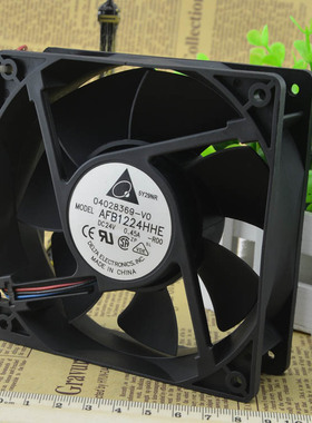 台达12cm AFB1224HHE 12038 24v 0.45A 服务器散热风扇