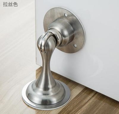 推荐缓冲地装门吸免打孔不锈钢吸门器碰珠阻吸门器墙门家用塞门门