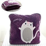 卡通午睡枕头被子汽车抱枕被子两用靠垫被大号空调Y被靠枕毯子