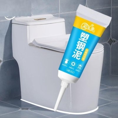 塑钢泥卫b生间地砖缝隙防水胶浴室填缝胶泥防霉防漏厨卫补漏堵漏