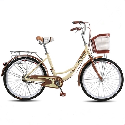 新款上班成人自行车20-24-x26寸男女小单车淑女车单速通勤车学生