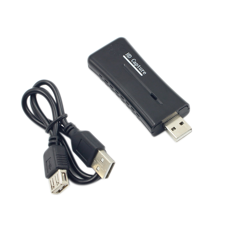 网红New Centechia USB 2.0 HD Video Capture Card TV Tuner VCR 电子元器件市场 集成电路（IC） 原图主图