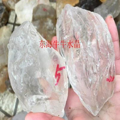 晶原石雕刻料毛料水晶柱块晶体好摆I件镇宅超值热卖天然原矿