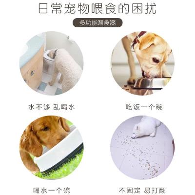 狗狗自动饮水器喝水喂食器泰迪挂式喝水器猫咪喂水宠物饮水机立式