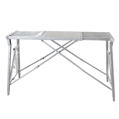 伸缩折叠装修马凳加厚多功能升降脚手架便携刮腻子工装梯子平台