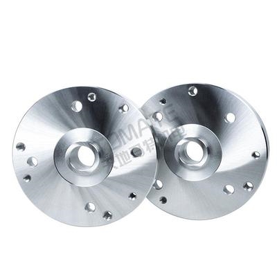 心四四卡b盘制轴法兰-加工心中第轴轴法兰q盘定四配 手动卡.