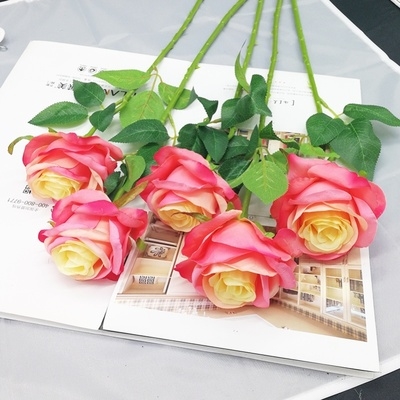 北欧仿真花束一束花束仿真花卧室干花I塑料花摆件绿色瓶插花欧式